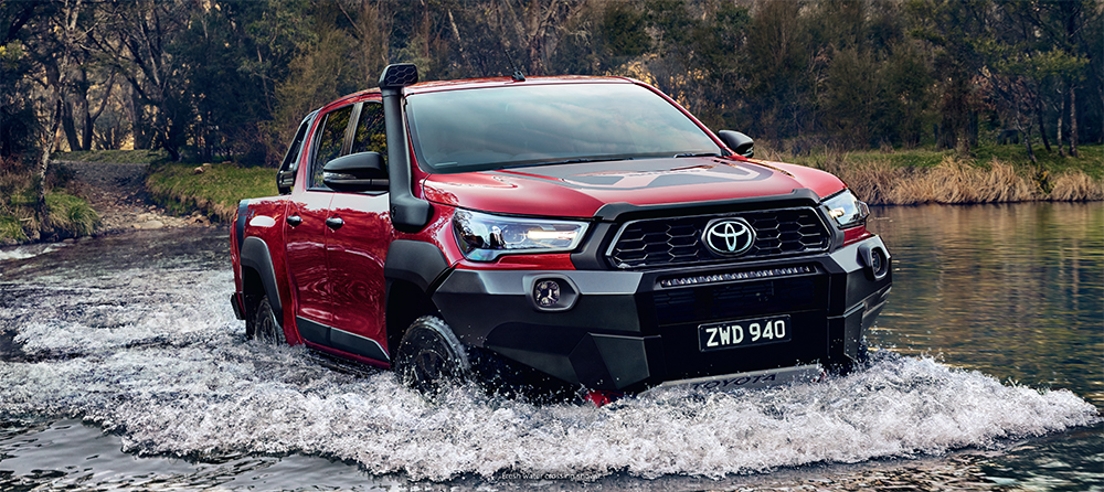 The Toyota HiLux Rugged X is available soon at Sunshine Toyota on the Sunshine Coast! Book a test drive today!