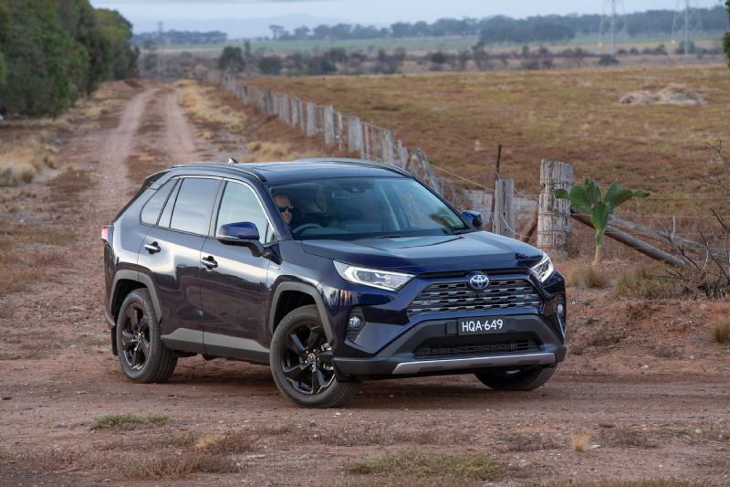 Black RAV4 - visit us on the lake at Sunshine Toyota