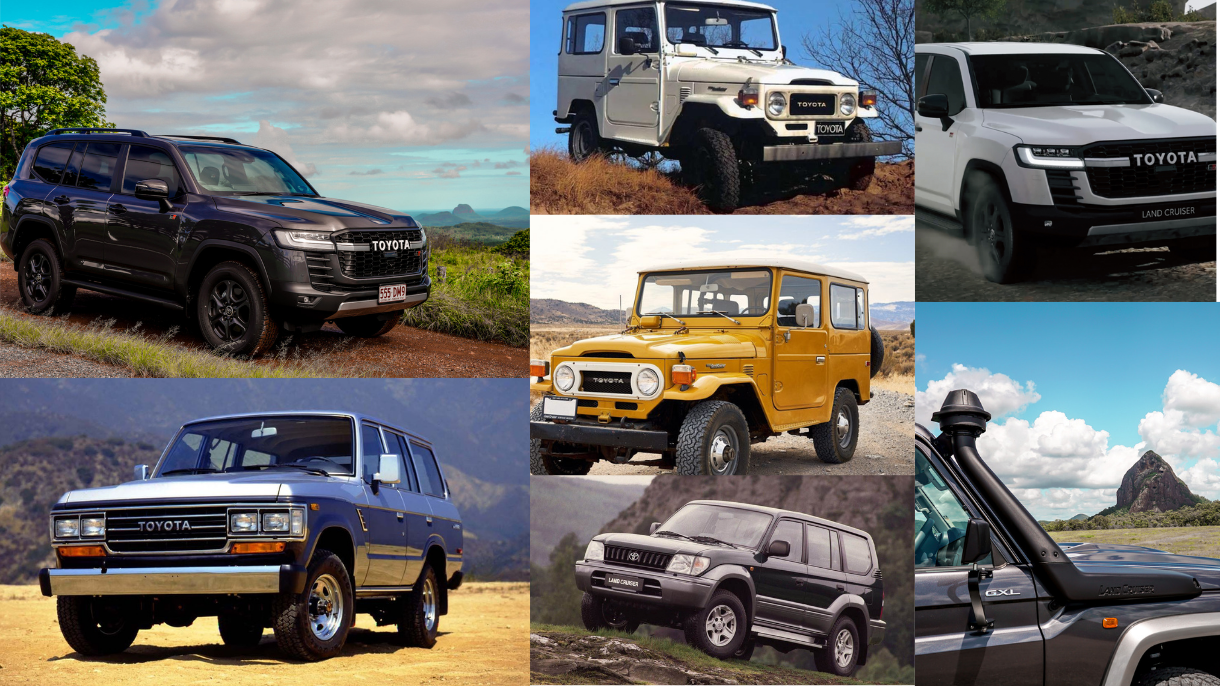 A Visual History Of The Toyota Land Cruiser