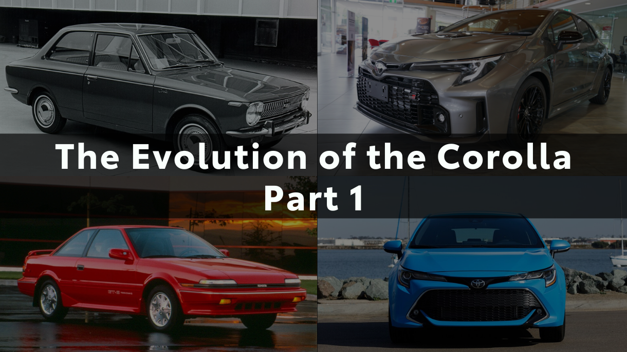 Toyota Corolla Evolution - Part 1