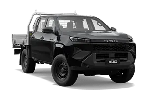 NEW 2026 HiLux WorkMate 4x4 Double-Cab Cab-Chassis Turbo-Diesel Auto + Heavy Duty Alloy Tray