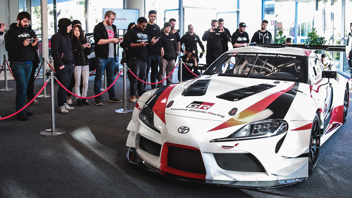 Australians Get Exclusive Look at GR Supra Racing Concept Car