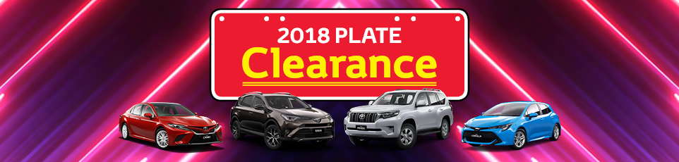 2018 Plate Clearance