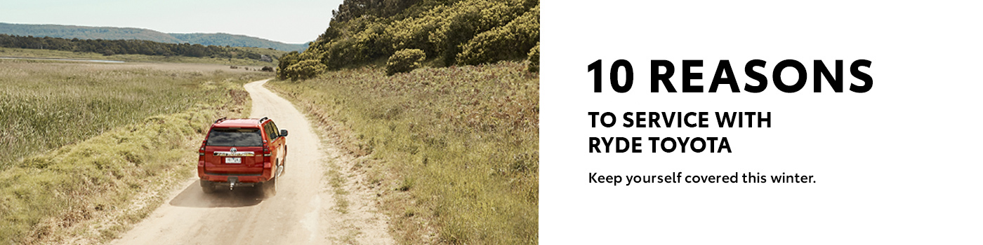10 Reasons to Service with Ryde Toyota