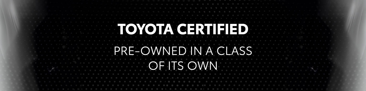 Toyota Certified Pre-Owned Vehicles