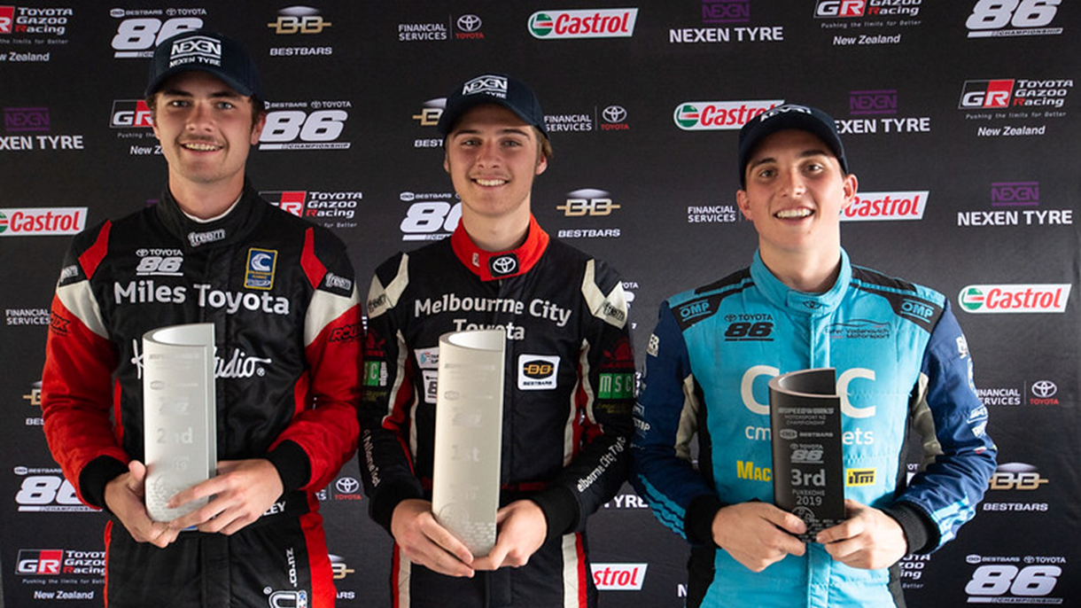Melbourne City Toyota racing driver Jay Robotham wins in New Zealand ...