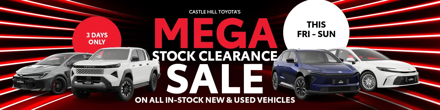 MEGA STOCK CLEARANCE SALE!