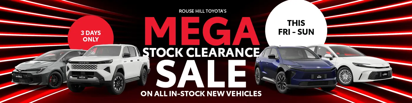 MEGA STOCK CLEARANCE SALE!