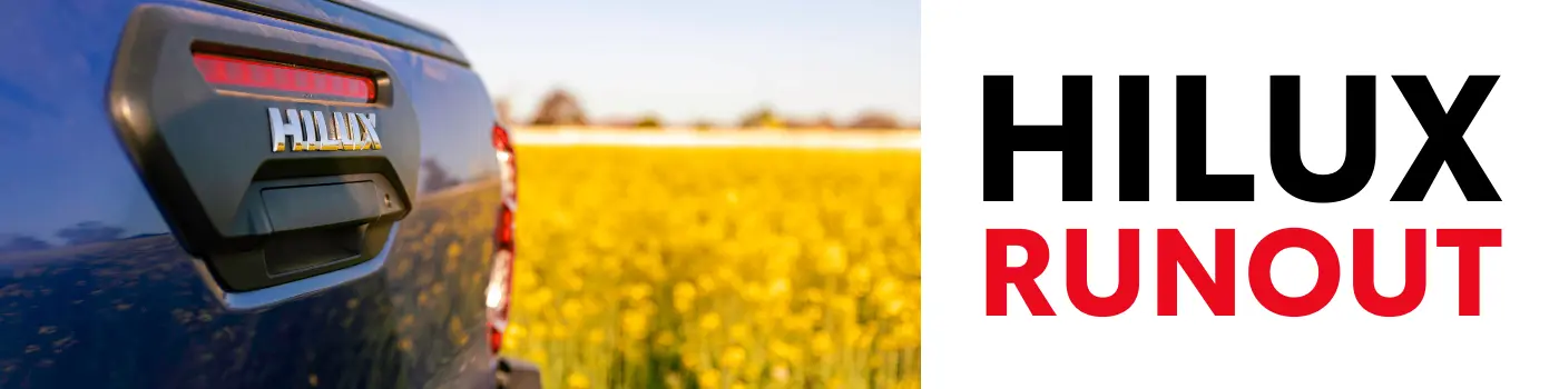 HiLux runout across the range